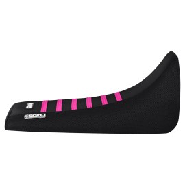 Enjoy Mfg 1988 - 2006 Yamaha Blaster Gripper seat cover  all BLACK w/ PINK rib #178