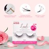 KISS Lash Couture LuXtensions Collection False Eyelashes, Flat Lash Technology,