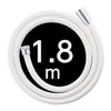 SANEI (サンエイ) Shower Hose Matte White Compatible with Most Manufacturers