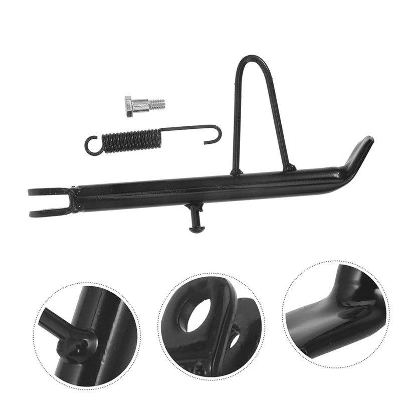 Outanaya Motorcycle Kickstand Adjustable Foot Side Support Stand for Electric