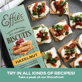 Effie's Homemade Biscuits - Hazelnut - 3 Pack