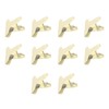 10pcs Metal Binder Clip Multipurpose Strong Grip Large Paper Binder