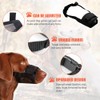 FFWTPY Muzzle for Dogs Muzzle with Velcro Fastening Soft Adjustable