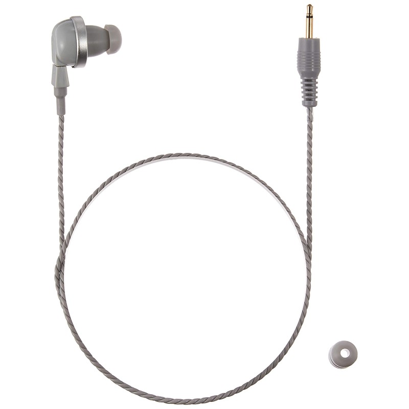 ICOM Earphone Gray Plug Diameter 0.1 inch (2.5 mm) EH-15
