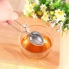 Raguso Tea Strainer Tea Infusers Stainless Steel Tea Infuser Handle
