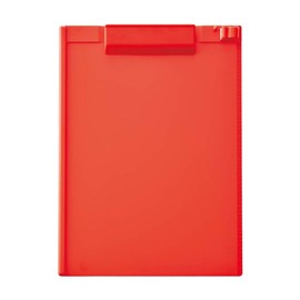 Lihit Lab Binder Antibacterial Clipboard A4 E Type ALCLEA Red A7940-3