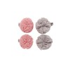 Pom Pom Clips Coco Rose Petal/Fog/Vanilla