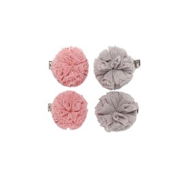 Pom Pom Clips Coco Rose Petal/Fog/Vanilla