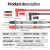 Themisto TH-M21 20A 1000V Copper Multimeter Test Leads | Length