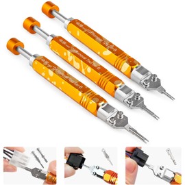 JRready 3pcs Mini-Fit Jr Molex Micro Fit Release Tool for Computer Repairfor, Molex MX3.0 Male/Female Terminals Mini-Fit Jr.TM Series Terminals Removal Tool Kit