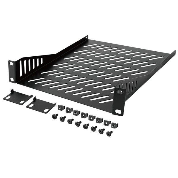 Tecmojo 1U Rack Mount Shelf for 10" width Server Rack,