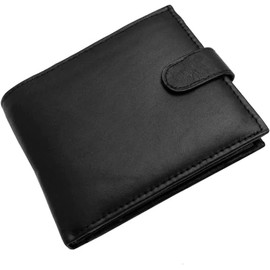 iflip Genuine Leather Wallet for Men's RFID Blocking Coin Compartment Multi Credit Card Slim Wallets