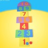 Hopscotch Mat for Kids, 12"×12" Hopscotch Interlocking Foam Tiles, Easy to