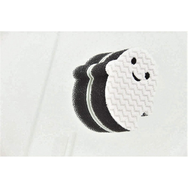 Aisen Bathroom Cleaning Sponge White 12.8 x 11.5 x 3.8