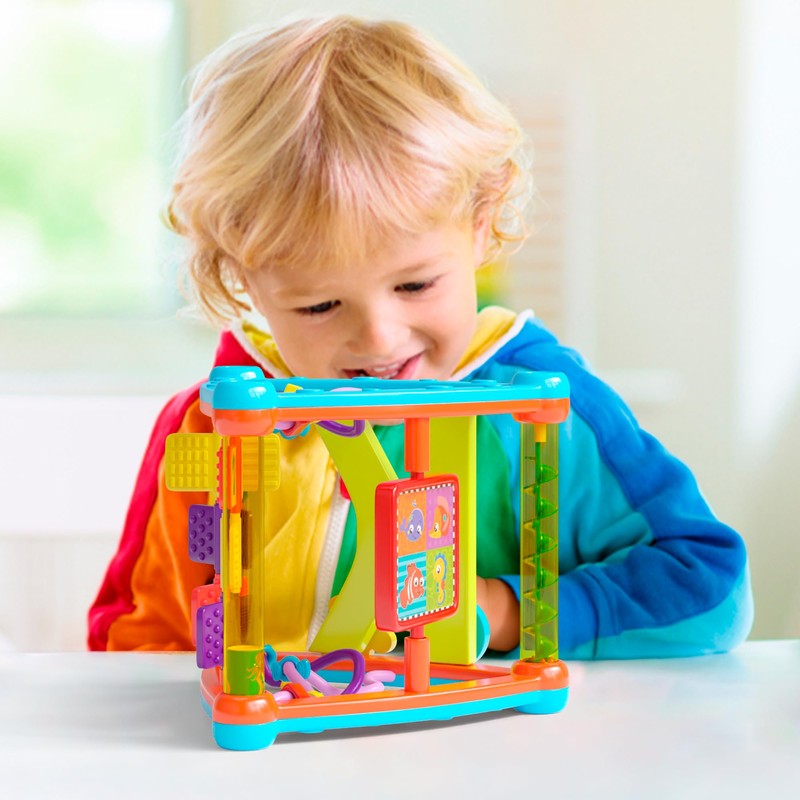 Lollipop Interactive Toddler Activity Triangle - Montessori Toys for Toddlers