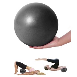 Mupack Gymnastics Ball Small Pilates Ball - 25 cm Yoga Pilates Ball Small Exercise Ball, Non-Slip & Super Light Soft Pilates Ball, Fitness Ball for Yoga, Home, Office, Sitting Ball