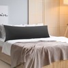 PiccoCasa Hugging Pillow Cover Envelope Microfiber Solid Nordic Long Pillowcase