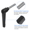 QUARKZMAN Set of 4 Clamping Lever Handles, M6 x 30