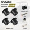 for Can-Am Solid Motor Mounts Kit Isolator Damper #707001169 707000949