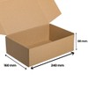 DHL Small Parcel Folding Box 240 x 160 x 80