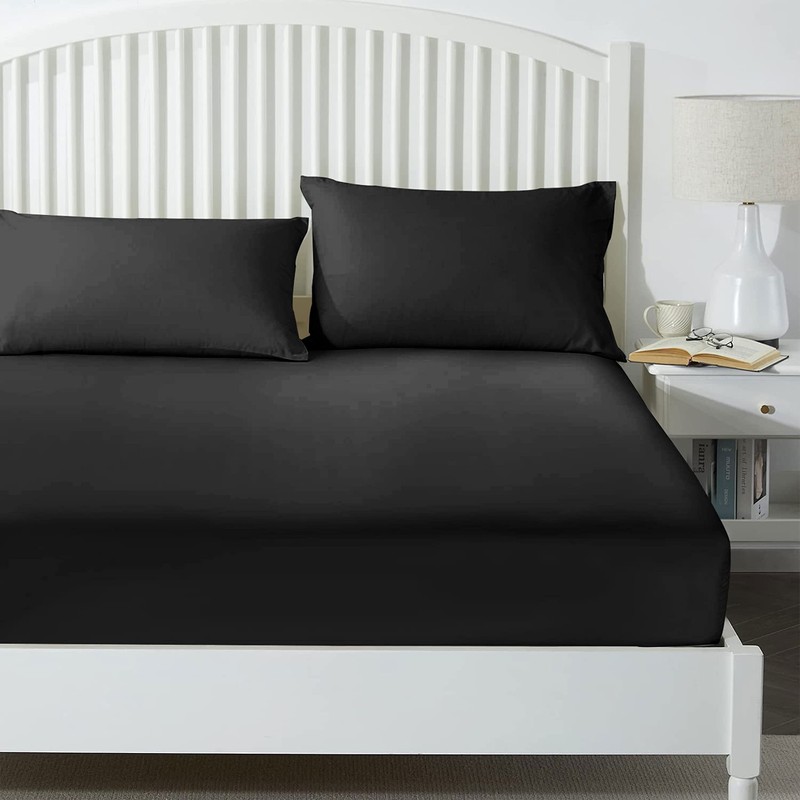 Yorkshire Bedding 25 Cm Fitted Bed Sheets - Super Soft