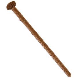 MAZE NAILS S227AM167-5 Painted Cedar Double Hot Dipped Ring Split Less Siding Nail, 5-Pound 8D 2-1/2-Inch