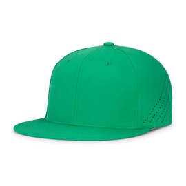 Pacific Headwear Standard Premium Lightweight Perforated Pacflex Cap Powered by Coolcore, Kelly