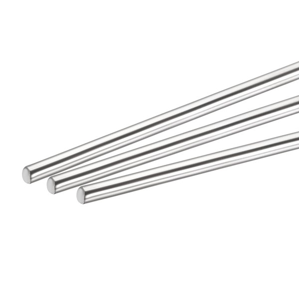 MECCANIXITY 304 Stainless Steel Round Rods Bar,2mm Diameter 100mm Length