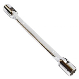 FLZOSPER Metric 10×12mm Double Flexible Socket Wrench, 12 Point