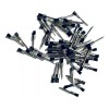 Tamedent Kit De 100 Cepillos Para Profilaxis Cortos Color Negro