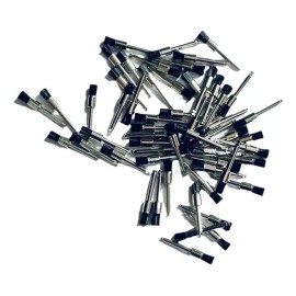 Tamedent Kit De 100 Cepillos Para Profilaxis Cortos Color Negro