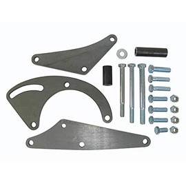 Replacement Compressor Mount, Fits Chevy Big Block, Long Water Pump, Driver Passenger Side, Wide Mount #40-122R