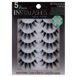 3D Faux Mink Super Soft EyeLashes Handmade Reusable Eyelashes (306)