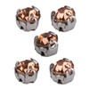 1440pcs Bulk Flatback Steel Back Rhinestones Cute Craft Rhinestones for