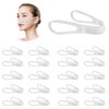 20 Pcs Elastic Nose Bandage, External Nasal Bandage Dressing Holder