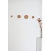 anaan Bubble Wall Hooks, Round, Wooden Coat Hooks, Wall Mounted