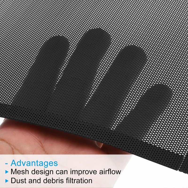 PATIKIL 4"x10" Magnetic Vent Cover, 4 Pack Floor Wall Air