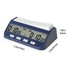 MOSTRUST Digital Chess Clock Timer, 5-in-1 Multifunction Portable Competition Specific