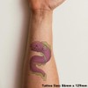 'Cute Moray Eel' Temporary Tattoo - Water Resistant, Skin-Safe, Non-Toxic