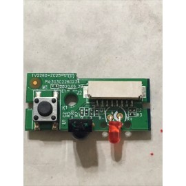 ONN 100012587 POWER BUTTON/ IR SENSOR TV2260-ZC25-01 (D)