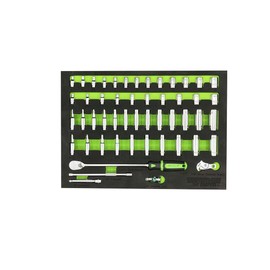 51 PC. 1/4IN DR. SOCKET MASTER SET