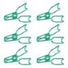100Pcs Kitten Binder Clips Cute Animal Style Strong Clamping Hollow