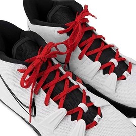 Yadiana 2 Pairs Waxed Hockey Skate Lace for Hockey Skates Roller Skates Figure Skates and so on Multi-Size and Multi-Color Available. (Red, 120'')