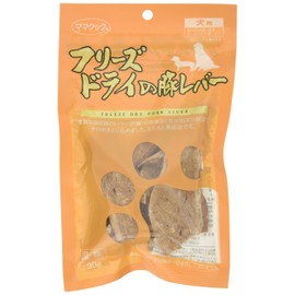 Mama Cook Freeze Dried Pig Lever for Dogs, 1.1 oz (30 g)