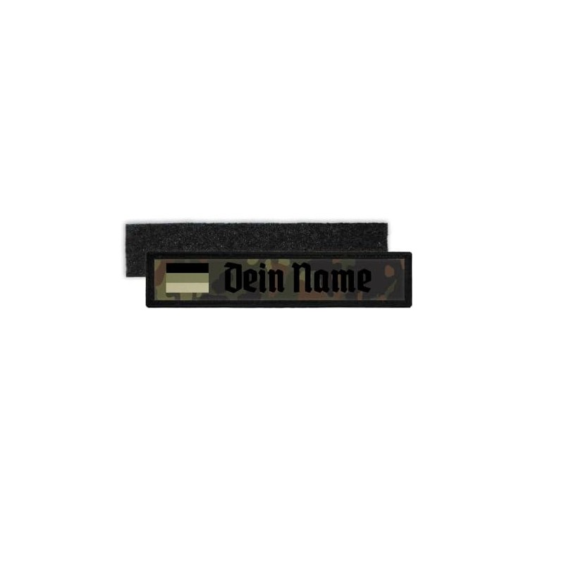 Copytec #35491 Patch German Army Name Plate Old German Font