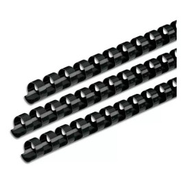 GBC Pack 100 Arillos De Plástico Cerlox 3/8 Negro 36-50hjs Gbc