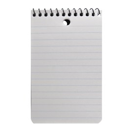 Mead Wire Bound Memo Books, 3 x 5 Inches, College Ruled, 60 Sheets Each, Pack of 5, Assorted Color Covers (45428)