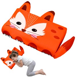 YAOZUP Schlummerkids Cushion, Calmly Children's Pillow 46 x 26 cm, Children's Pillow, Children's Pillow, Children's Pillow, Comfort Pillow, Ergonomic Cushion for Soft Dreams (Foxes)