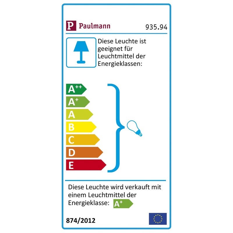 Paulmann Premium EBL Set Nova rund LED 1x7W 230V GU10