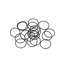 sourcing map Metric Nitrile Rubber O-Rings Seal 19 mm AD 17 mm ID 1 mm Width Pack of 20